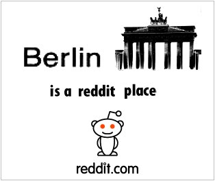 Berlin is a reddit place